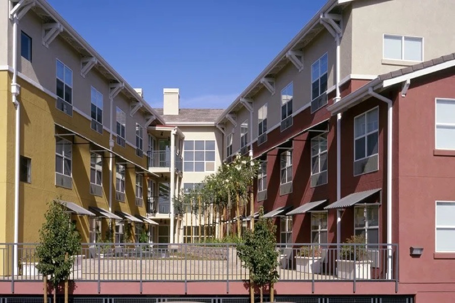 Riverwood Place affordable housing community in Santa Clara