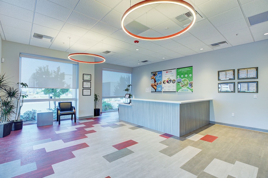 Office and warehouse facility for a supply chain company in Sacramento